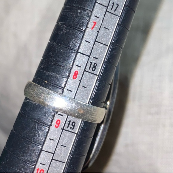 Exotic Dendritic Opal Handcrafted teardrop ring - Picture 6 of 8